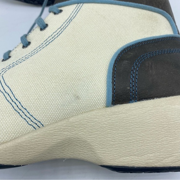 Rocky 4EurSole wedge Canvas Cream Rococo Forte Boot - Picture 9 of 13